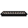 Sengeramme svart heltre 75x190 cm Small Single