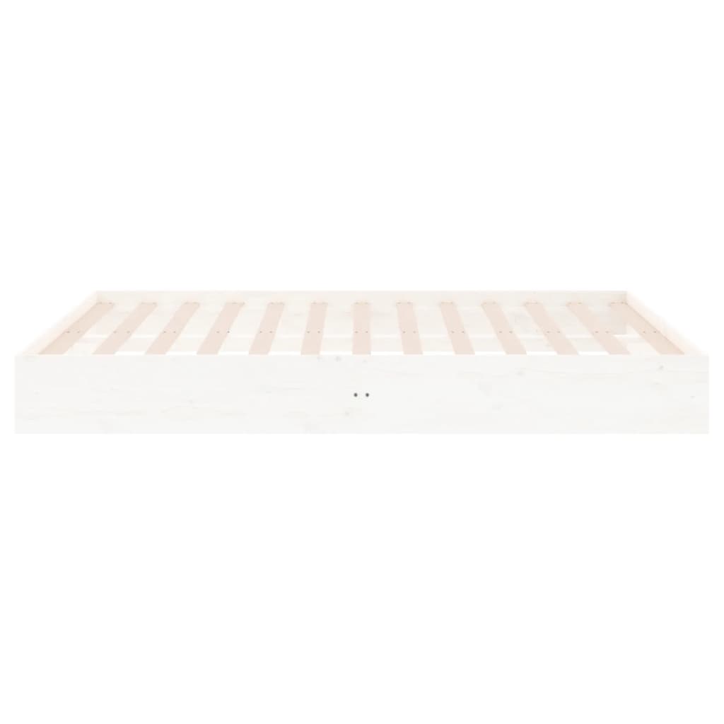 Sengeramme hvit heltre 180x200 cm Super King