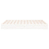 Sengeramme hvit heltre 160x200 cm