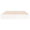 Sengeramme hvit heltre 120x200 cm