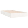 Sengeramme hvit heltre 90x200 cm