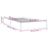 Sengeramme hvit heltre 90x200 cm