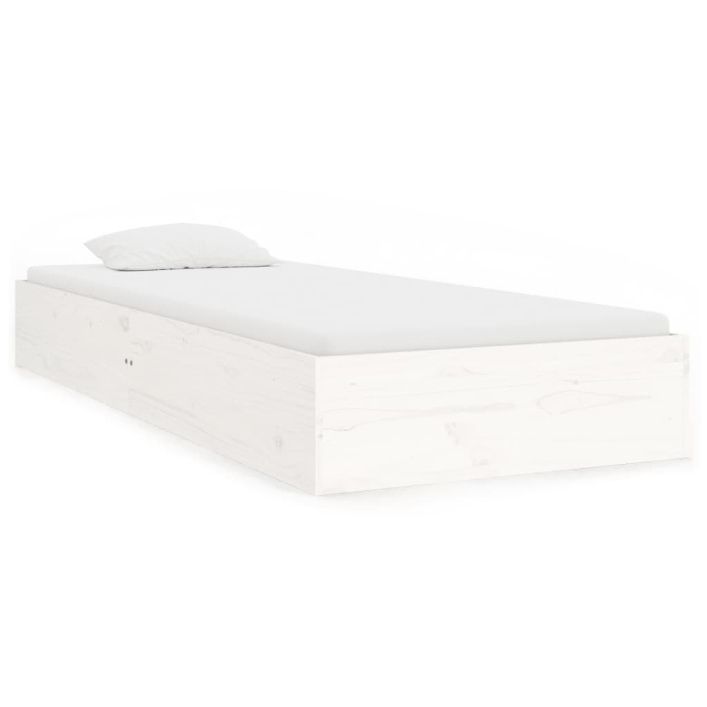 Sengeramme hvit heltre 75x190 cm Small Single