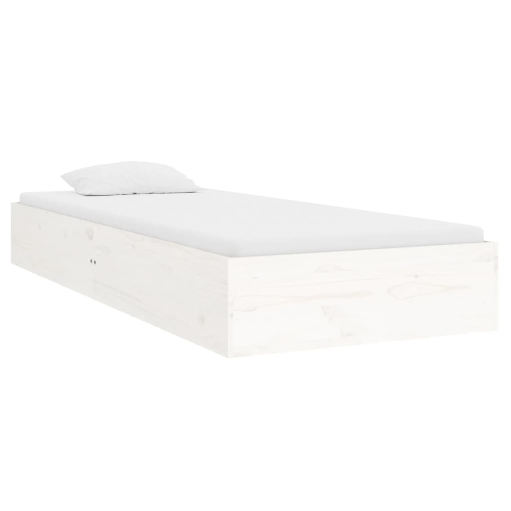 Sengeramme hvit heltre 75x190 cm Small Single