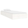 Sengeramme hvit heltre 75x190 cm Small Single