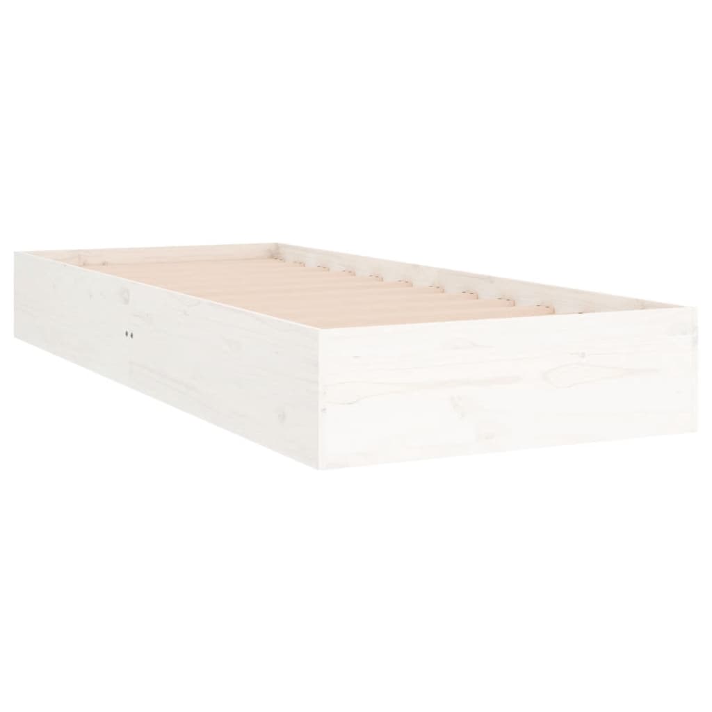 Sengeramme hvit heltre 75x190 cm Small Single