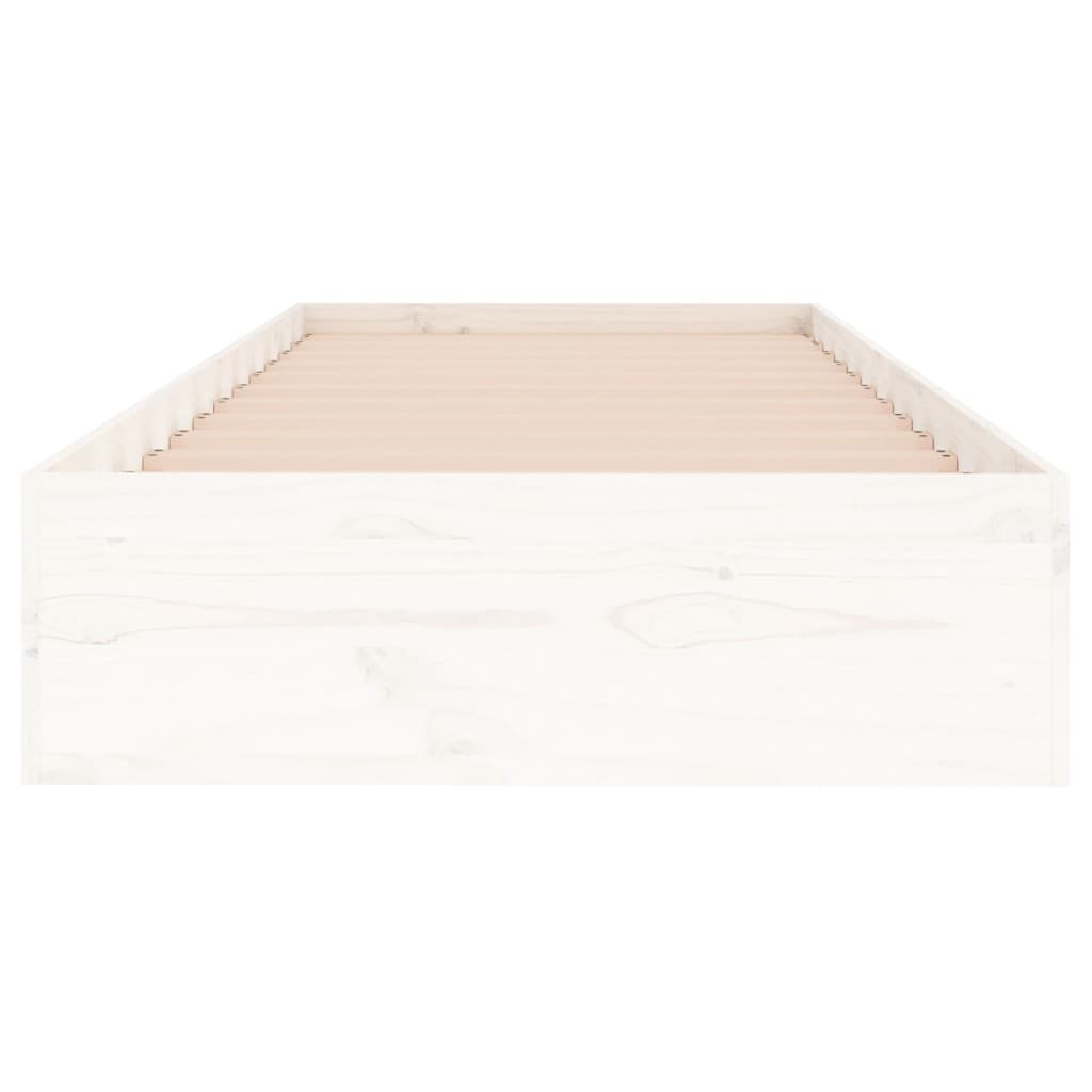 Sengeramme hvit heltre 75x190 cm Small Single