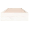 Sengeramme hvit heltre 75x190 cm Small Single