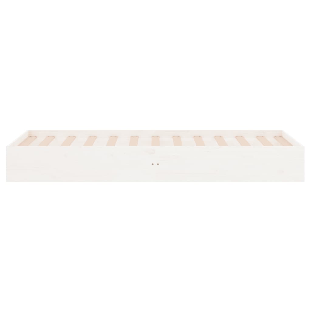 Sengeramme hvit heltre 75x190 cm Small Single