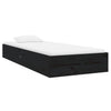 Sengeramme svart heltre 75x190 cm Small Single