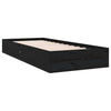 Sengeramme svart heltre 75x190 cm Small Single