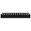 Sengeramme svart heltre 75x190 cm Small Single