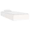 Sengeramme hvit heltre 90x190 cm Single