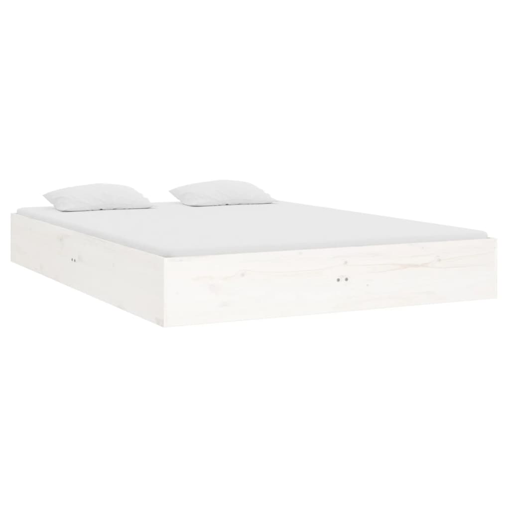 Sengeramme hvit heltre 120x190 cm Small Double