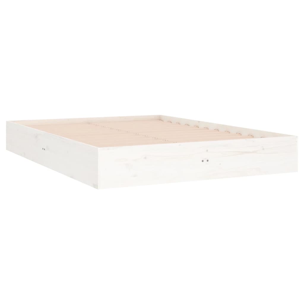 Sengeramme hvit heltre 120x190 cm Small Double