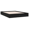 Sengeramme svart heltre 120x190 cm Small Double