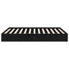 Sengeramme svart heltre 120x190 cm Small Double