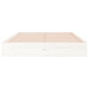 Sengeramme hvit heltre 140x190 cm