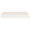 Sengeramme hvit heltre 140x190 cm