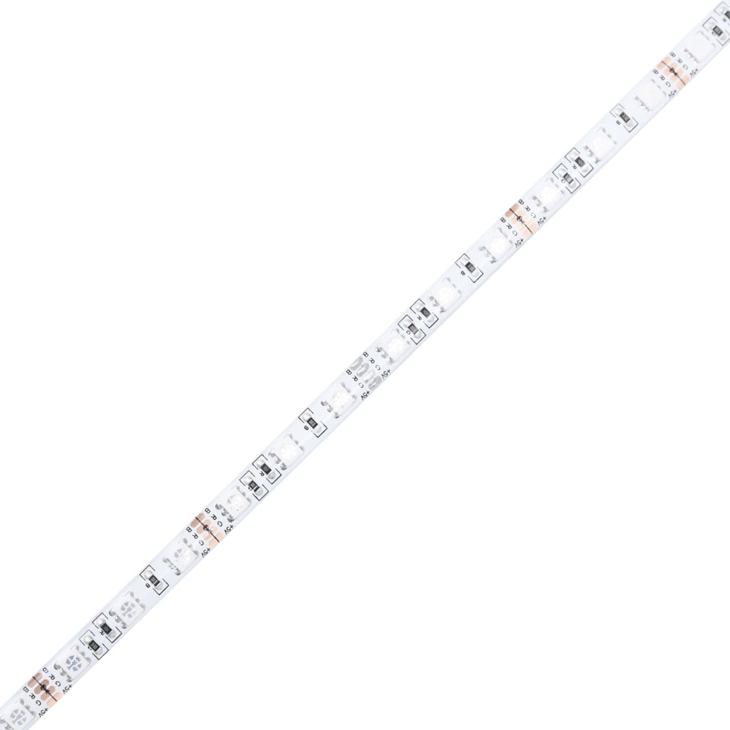 Sengeramme med LED hvit 75x190 cm Small Single heltre