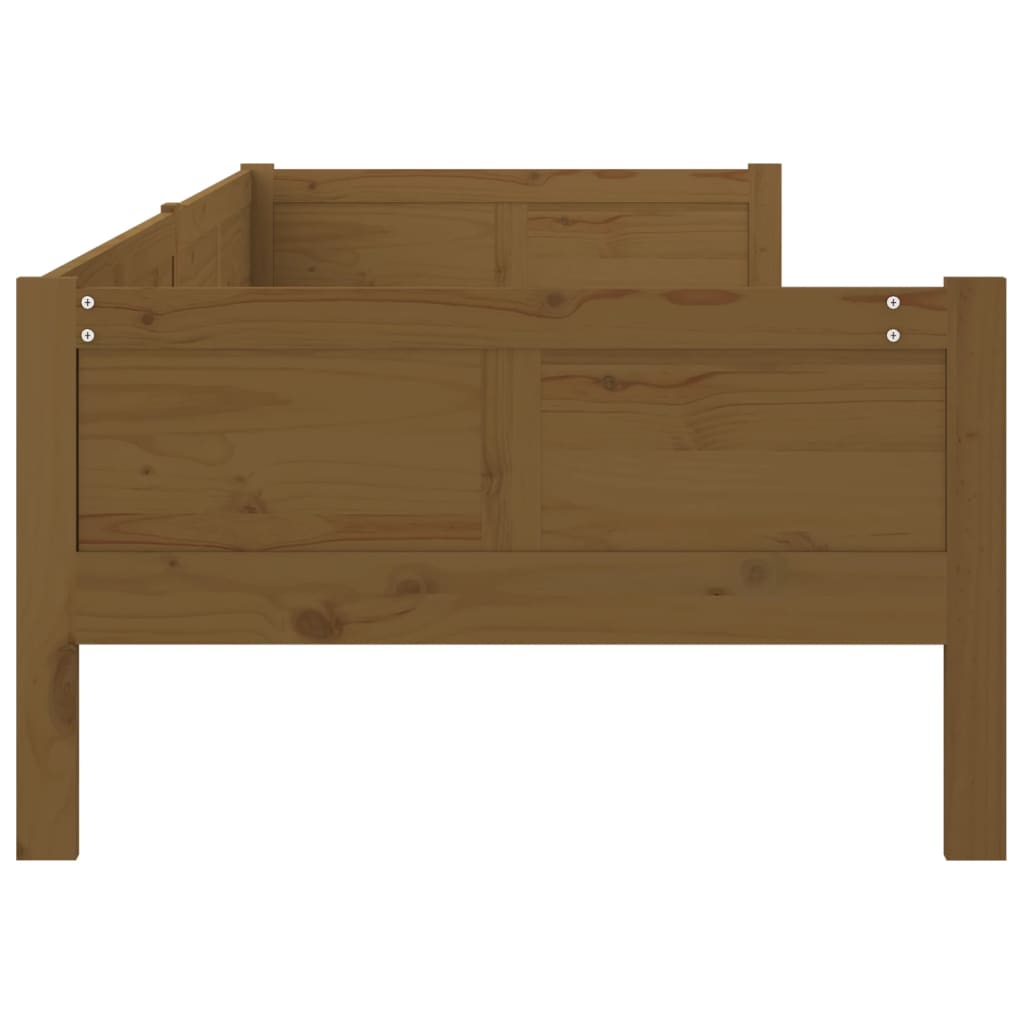 Dagseng honningbrun heltre furu 90x190 cm