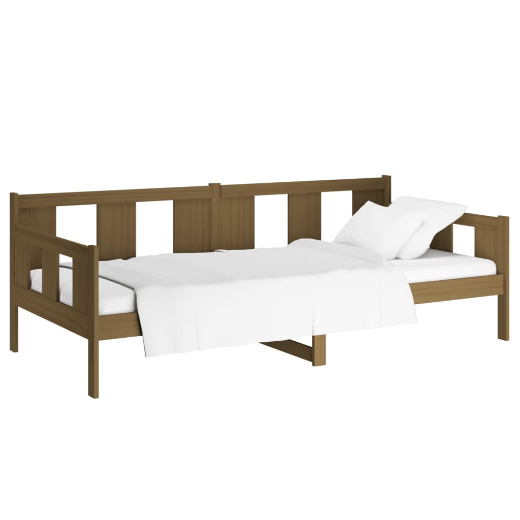 Dagseng honningbrun heltre furu 90x200 cm