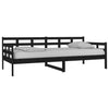 Dagseng svart heltre furu 90x200 cm