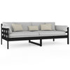 Dagseng svart heltre furu 90x200 cm