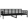 Dagseng svart heltre furu 90x200 cm