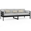 Dagseng svart heltre furu 80x200 cm