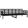 Dagseng svart heltre furu 80x200 cm