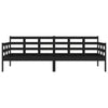 Dagseng svart heltre furu 80x200 cm
