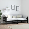 Dagseng svart heltre furu 90x190 cm
