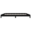 Stableseng svart 100x200 cm heltre furu