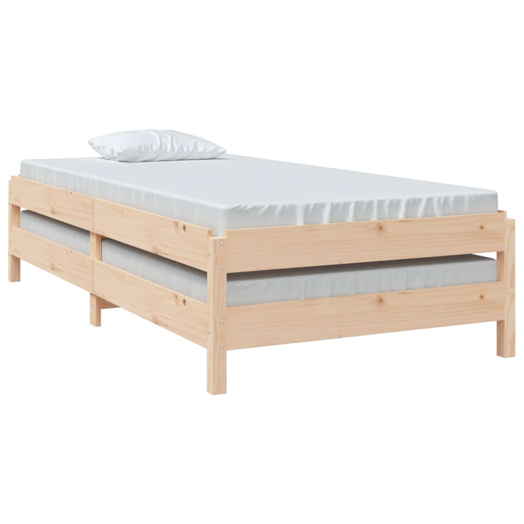Stableseng 90x190 cm heltre furu