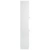 Baderomsskap hvit 32x34x188,5 cm konstruert tre