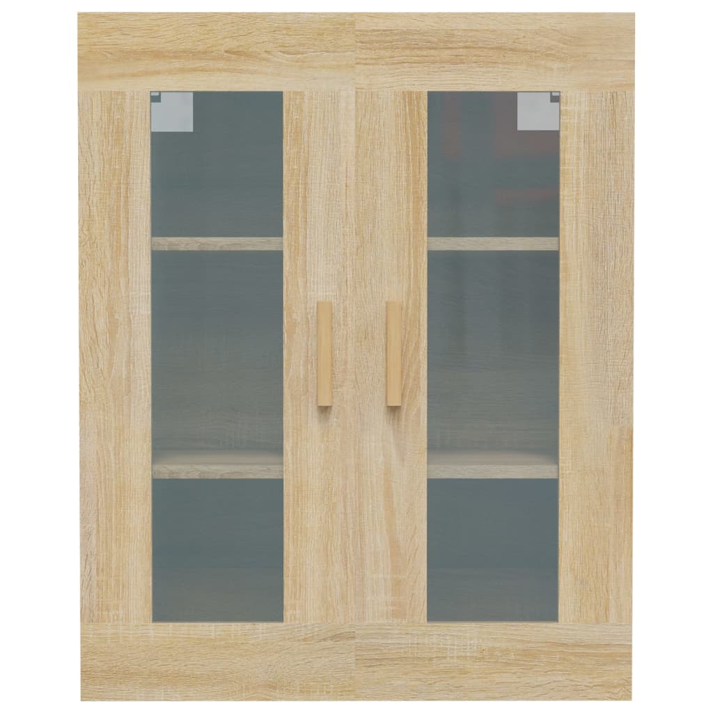 Hengende veggskap sonoma eik 69,5x34x90 cm