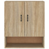 Veggskap sonoma eik 60x31x70 cm konstruert tre
