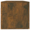 Veggskap røkt eik 100x36,5x35 cm konstruert tre