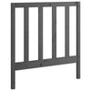 Uttrekkbar dagseng grå 2x(90x200) cm heltre furu
