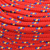 Båttau rød 6 mm 25 m polypropylen