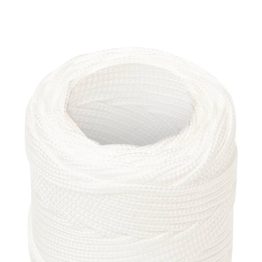 Båttau helhvit 2 mm 50 m polypropylen