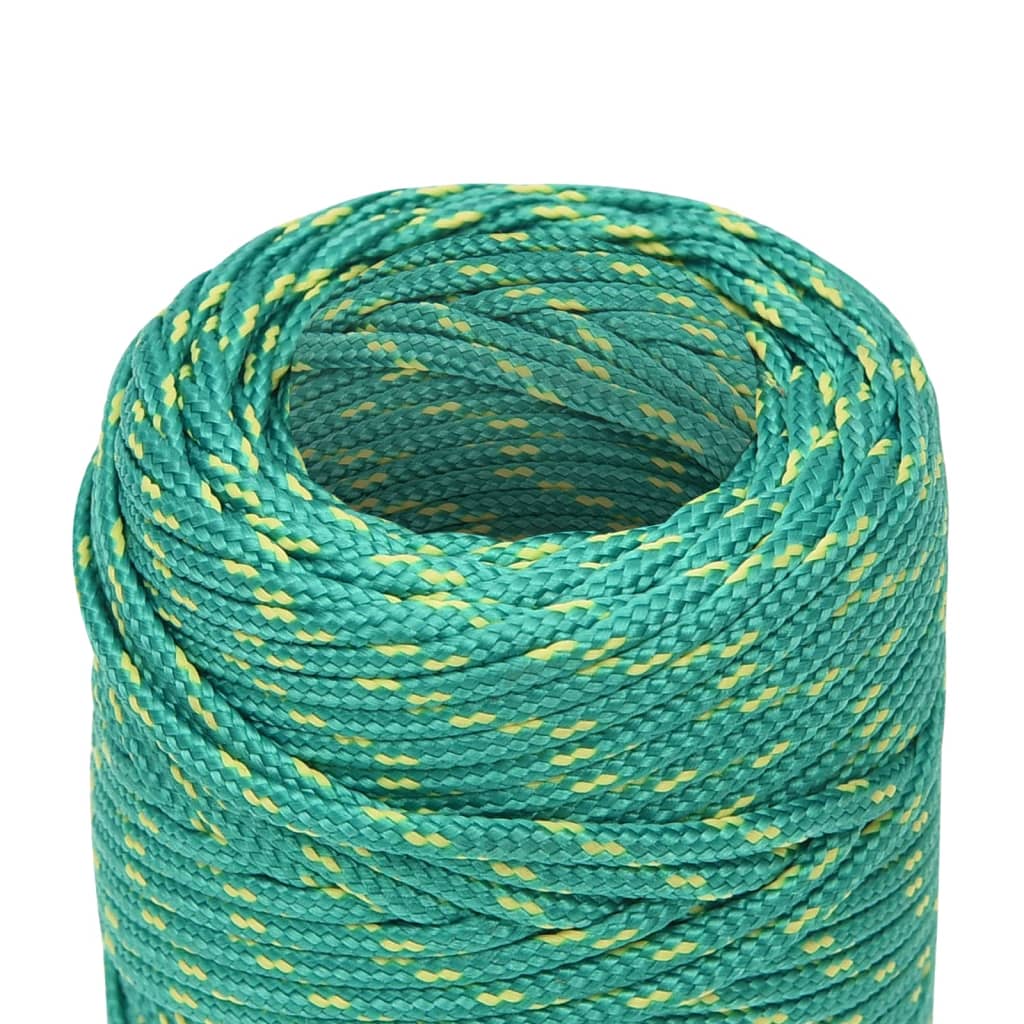 Båttau grønn 2 mm 25 m polypropylen