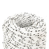 Flettet båttau hvit 2 mm x 100 m polyester