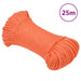 Arbeidstau oransje 6 mm 25 m polypropylen