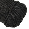 Arbeidstau svart 8 mm 50 m polypropylen