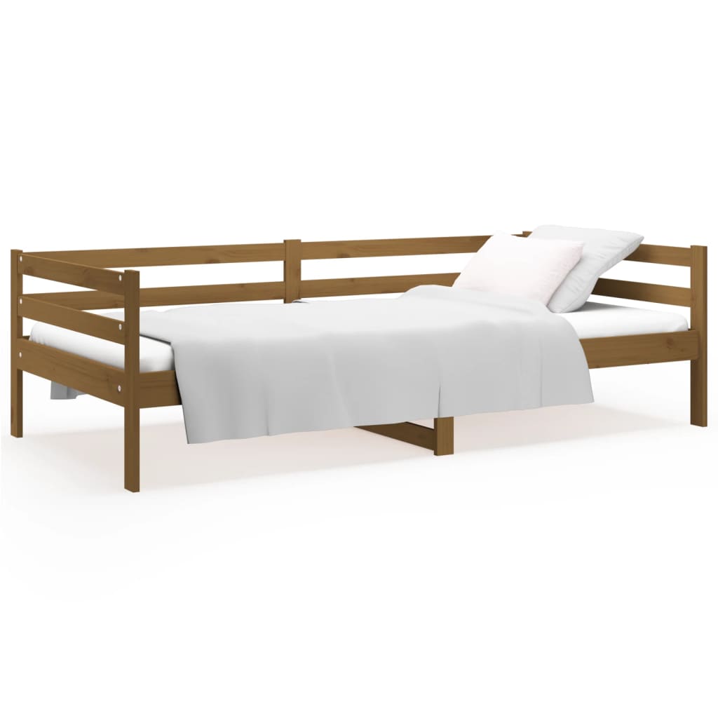 Dagseng honningbrun 90x190 cm heltre furu