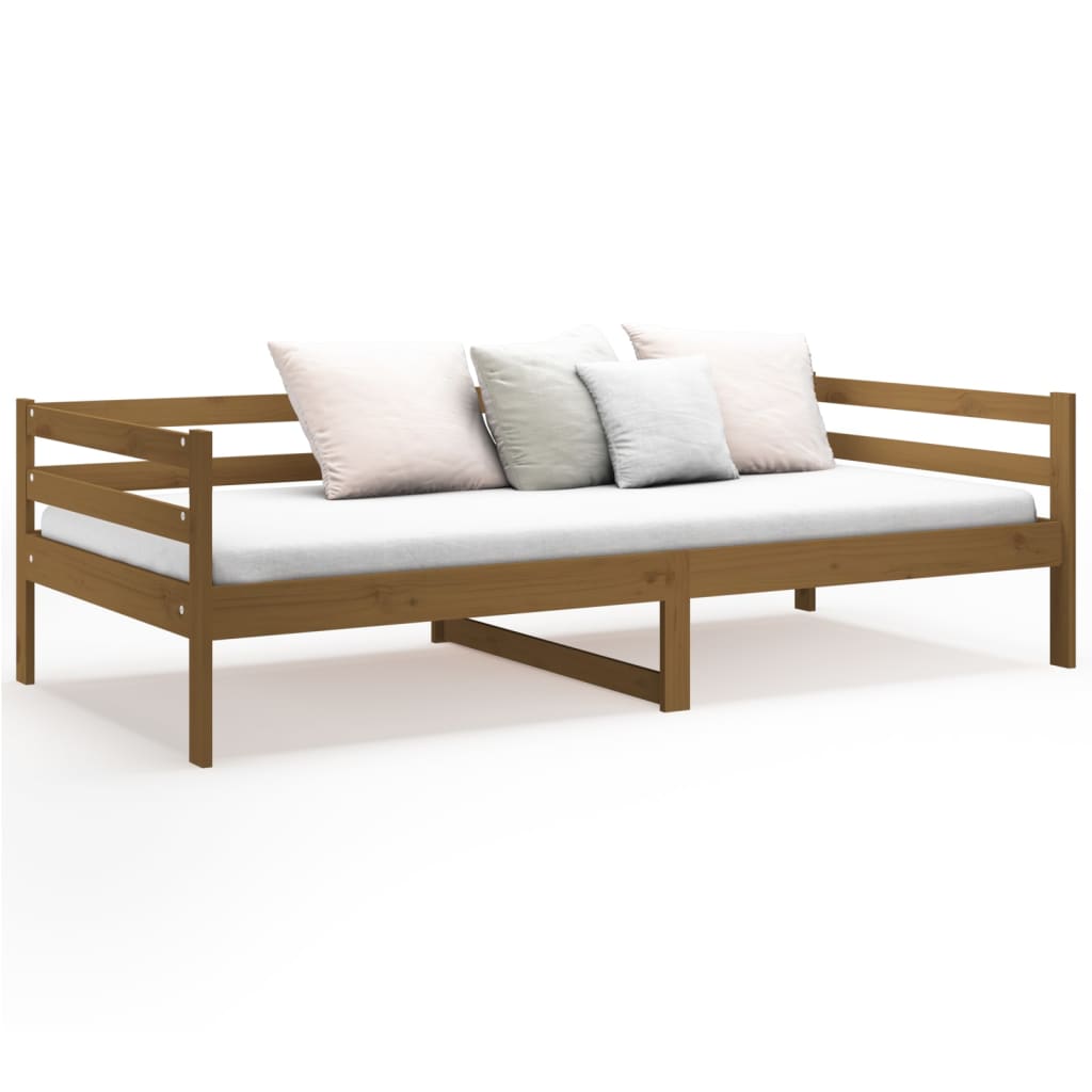 Dagseng honningbrun 90x190 cm heltre furu