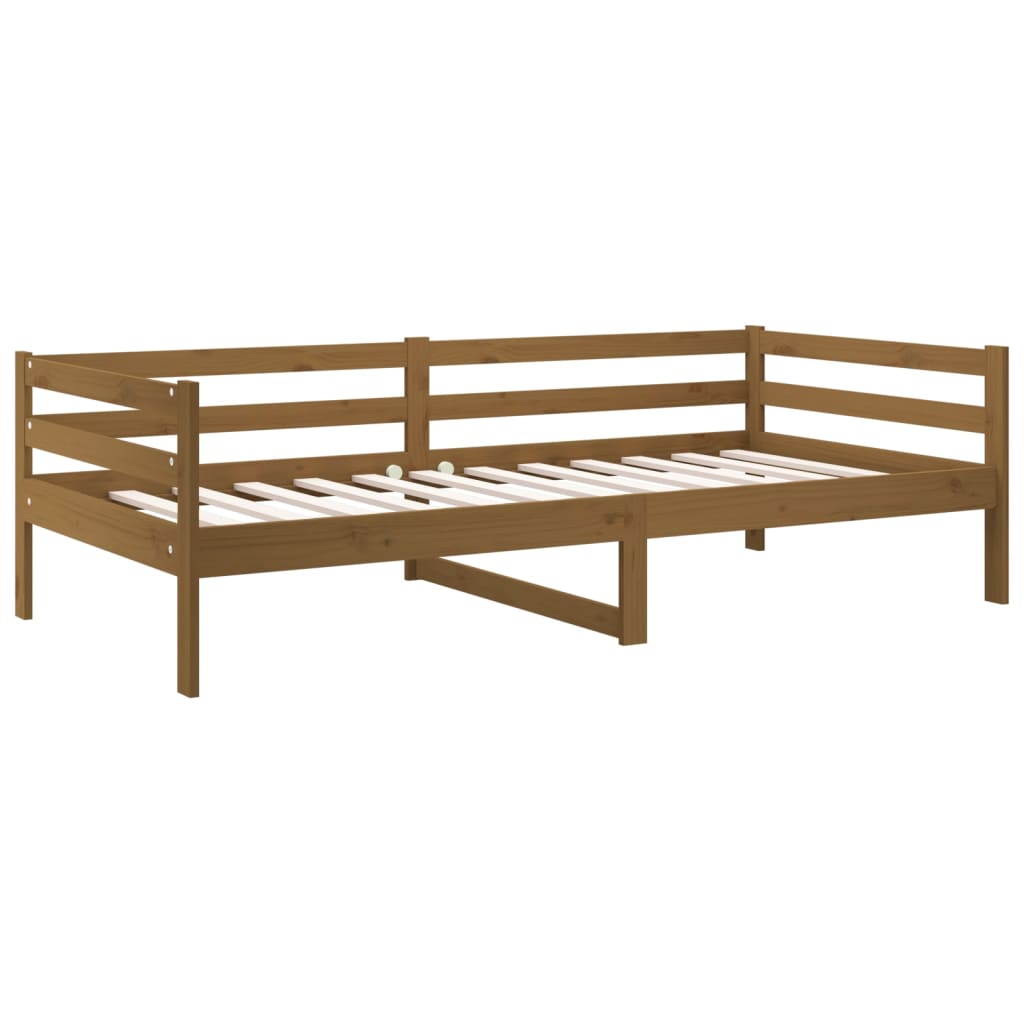 Dagseng honningbrun 90x190 cm heltre furu