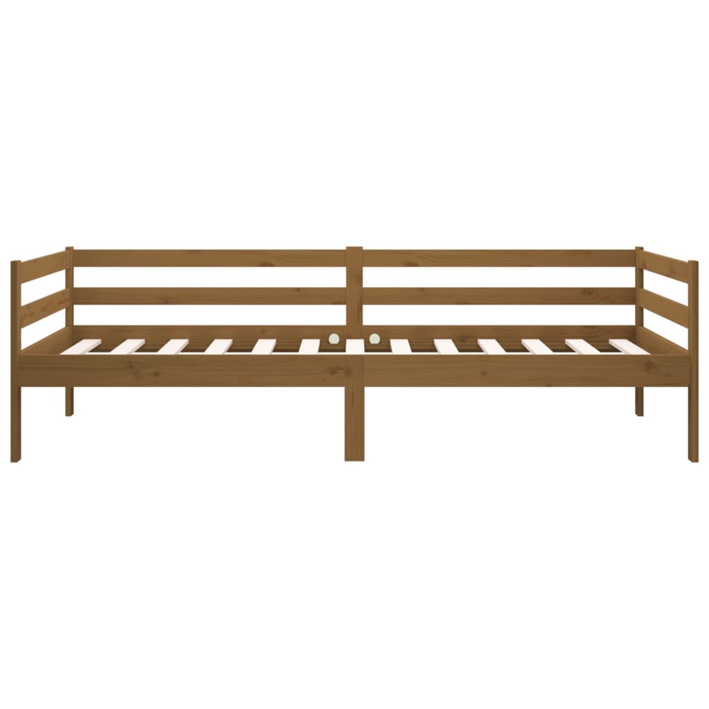 Dagseng honningbrun 90x190 cm heltre furu